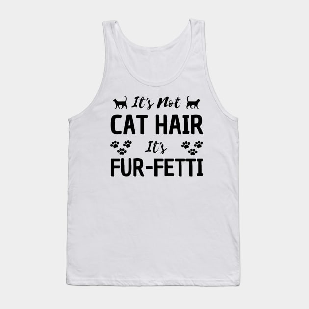 it's not a cat hair it's fur-fetti Tank Top by mdr design